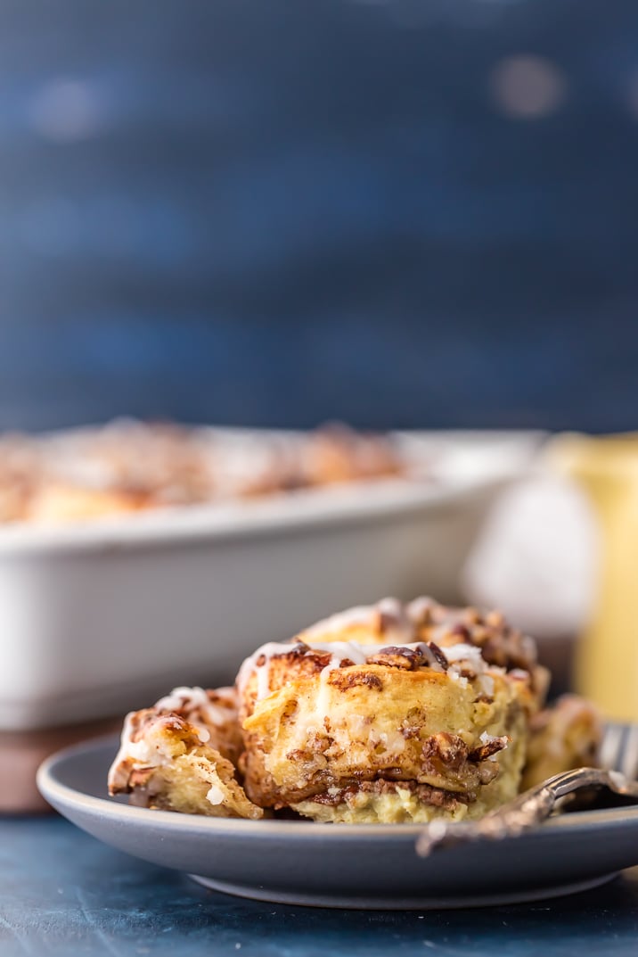 Easy French Toast Bake on a plate