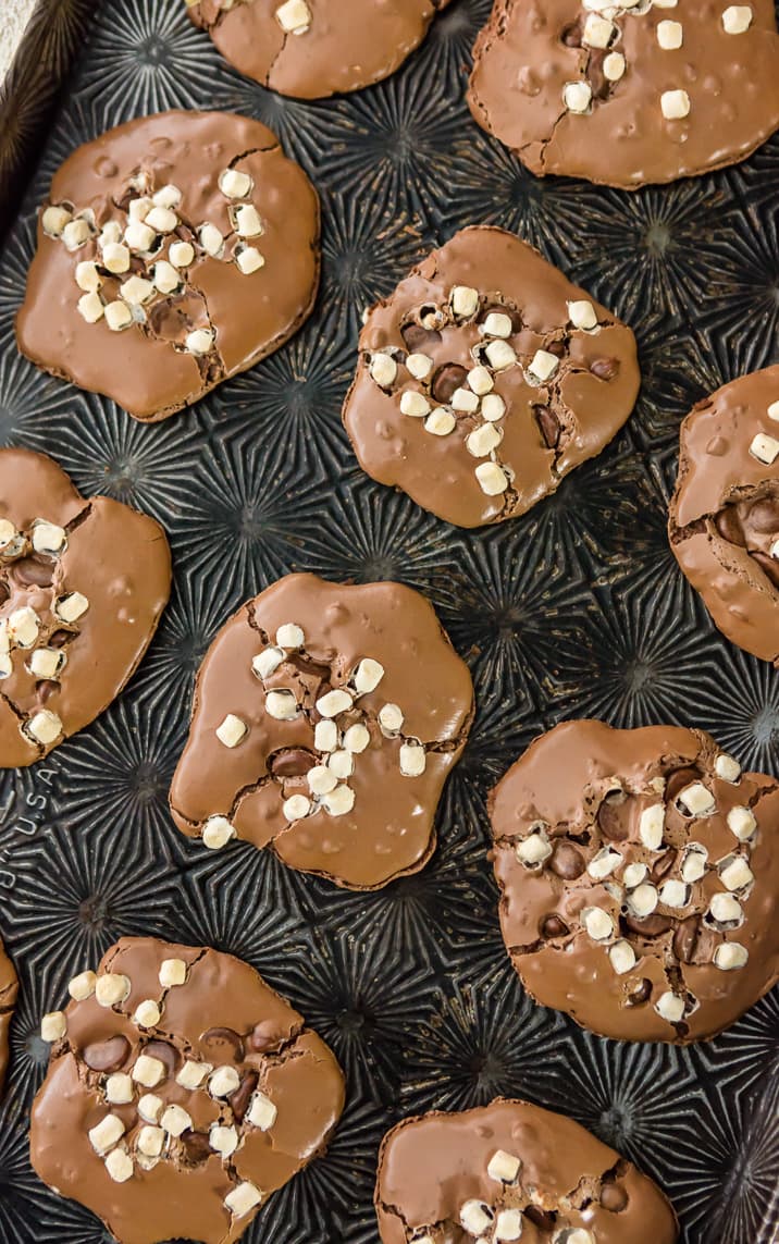 Flourless Hot Chocolate Cookies are a rich, fudgy treat fancy enough to serve at a holiday party, but easy enough to whip up anytime chocolate cravings hit. A variety of different kinds of donuts