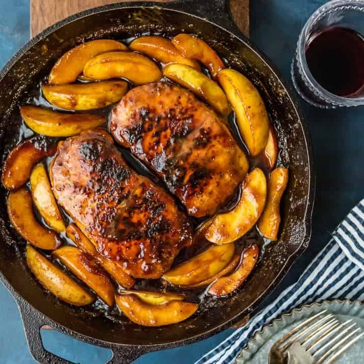 Apple Butter Pork Chops Recipe