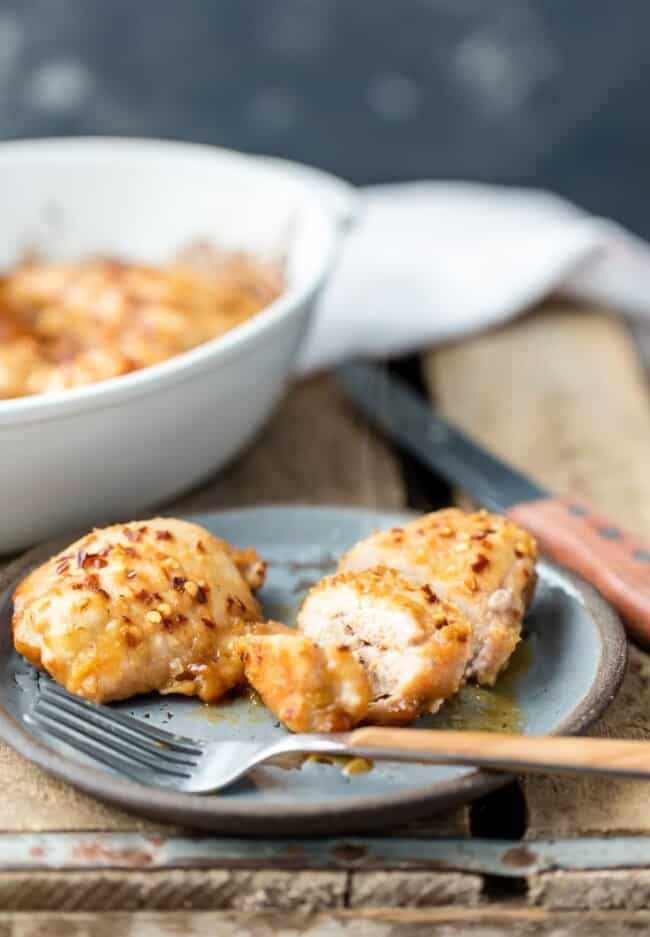 Easy Baked Honey Garlic Chicken The Cookie Rookie