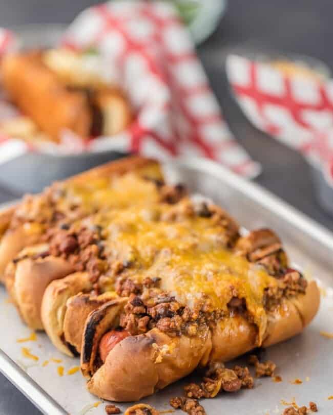 Chili Dog Recipe BEST EVER Chili Cheese Dogs VIDEO 