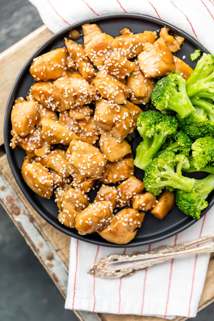 WE LOVE Super Easy Chicken Teriyaki! Made in just minutes and delicious for the entire family. This easy recipe for Teriyaki Chicken is a family favorite!