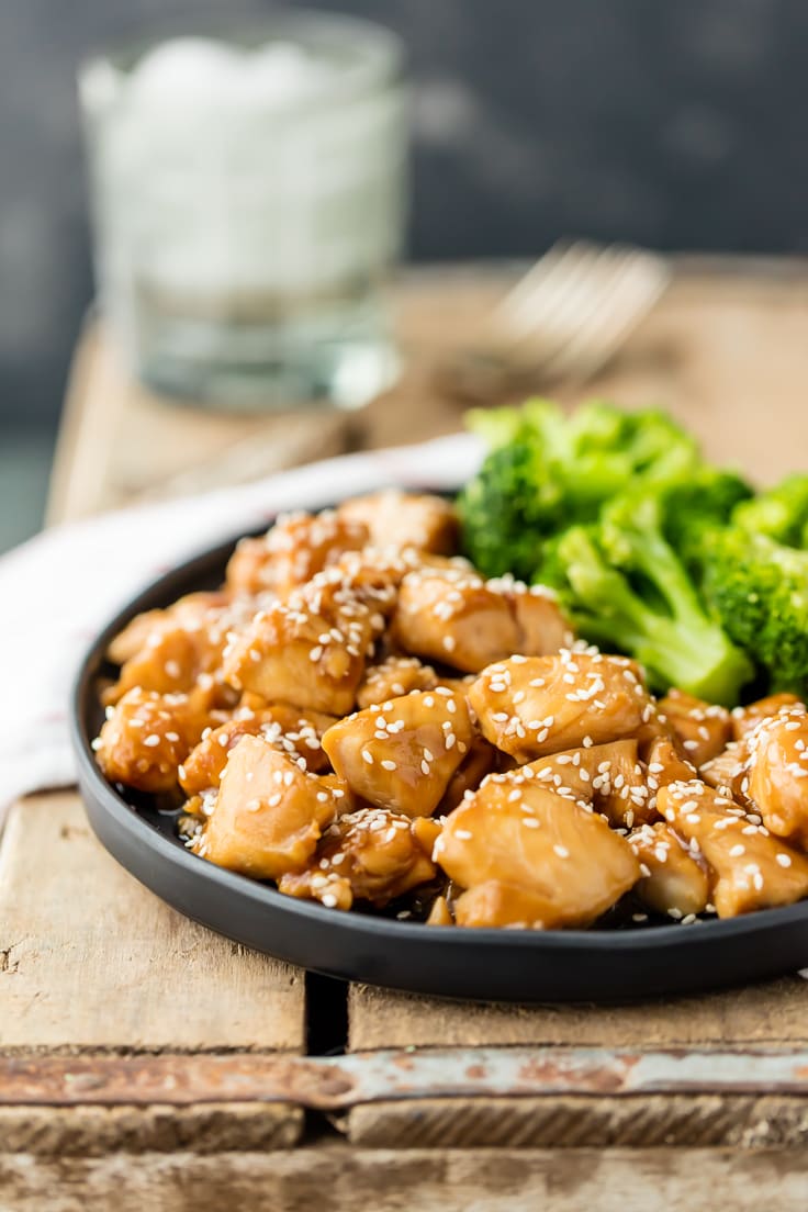 WE LOVE Super Easy Chicken Teriyaki! Made in just minutes and delicious for the entire family. This easy recipe for Teriyaki Chicken is a family favorite!
