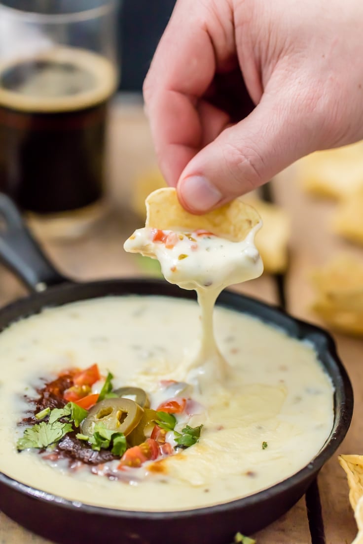 White Queso Recipe - Easy Queso Blanco [VIDEO] - The Cookie Rookie