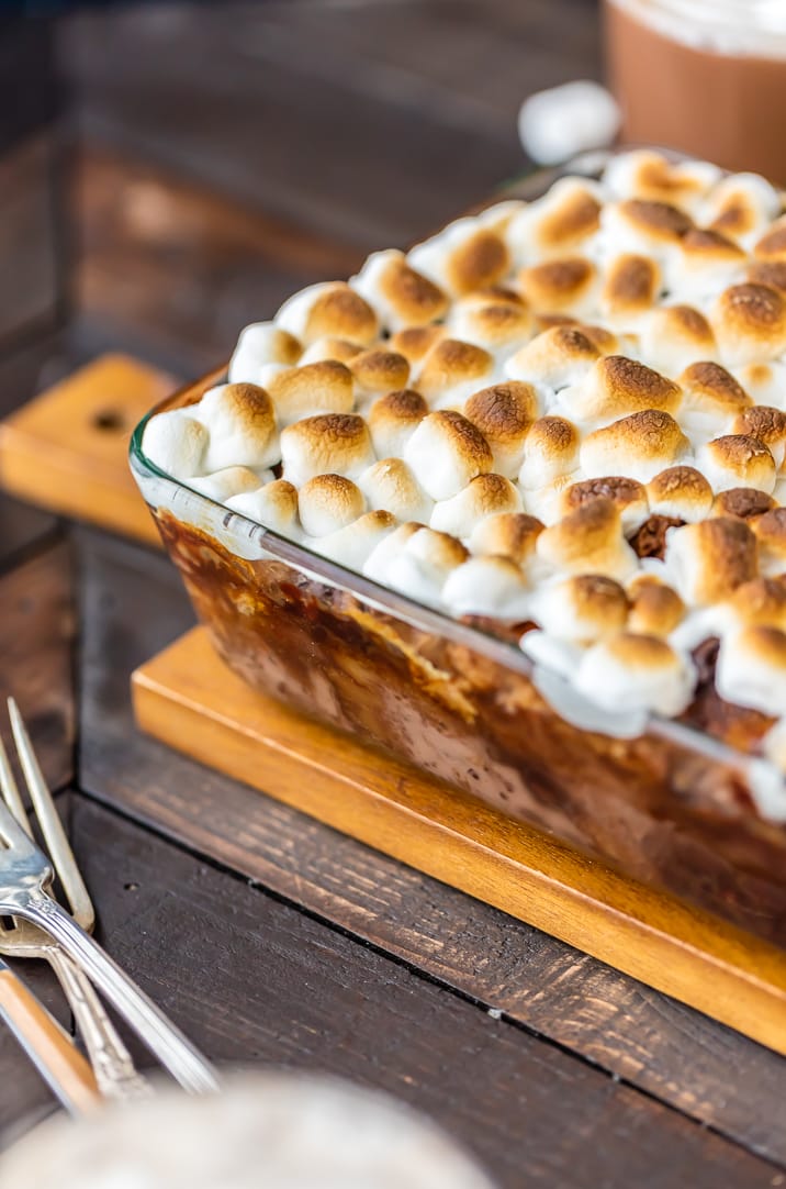 Hot Chocolate Bread Pudding Recipe The Cookie Rookie