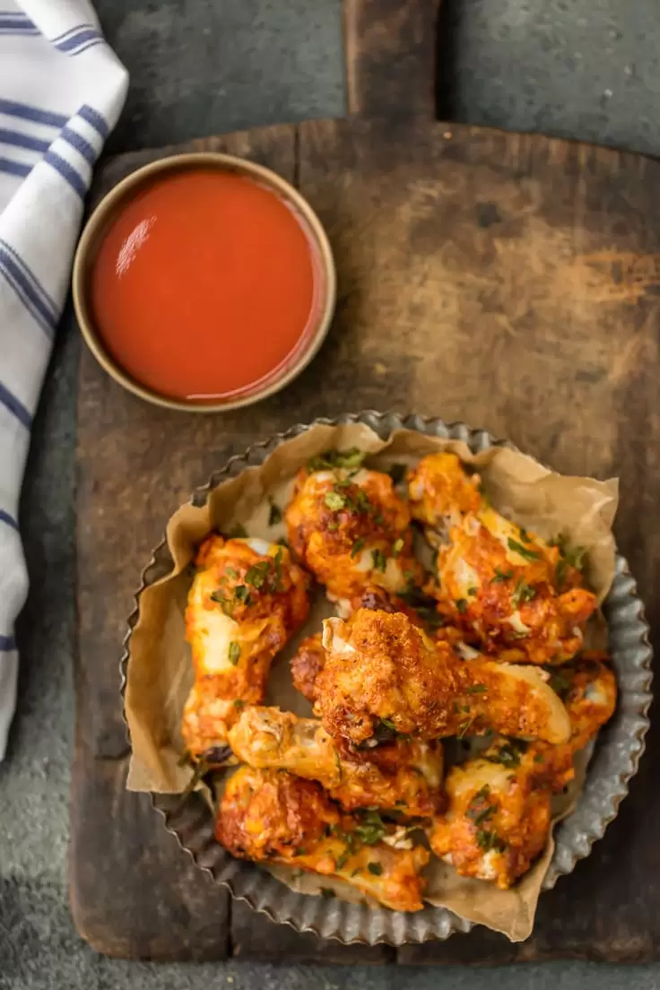 Receta Alitas de pollo EEUU