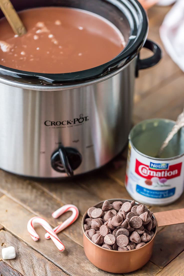 Easy Crockpot Hot Chocolate Recipe