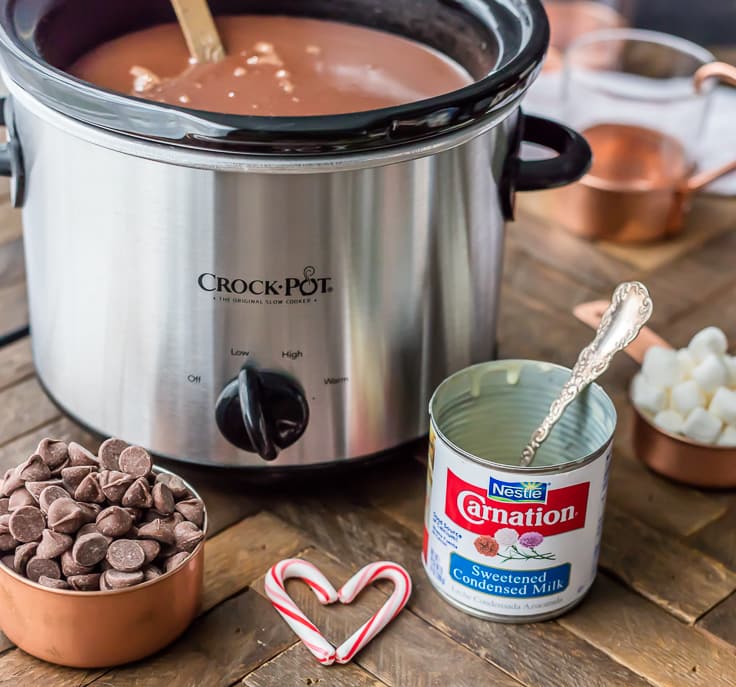 Crockpot hot chocolate recipe
