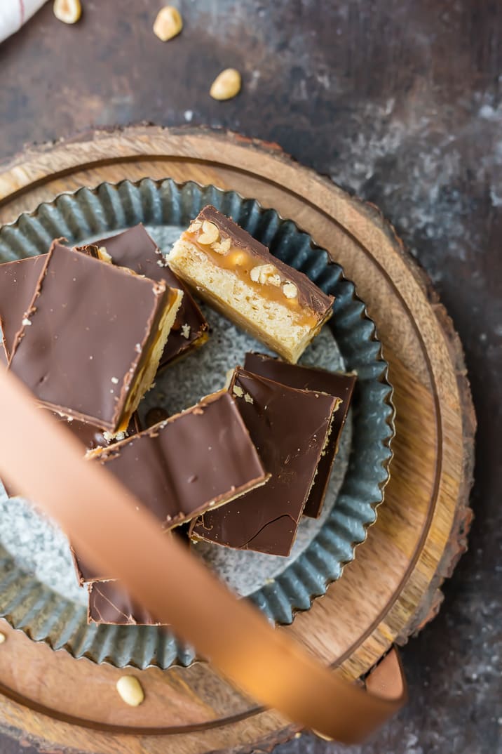 Snickers Cookies Bars Recipe   VIDEO   The Cookie Rookie - 33