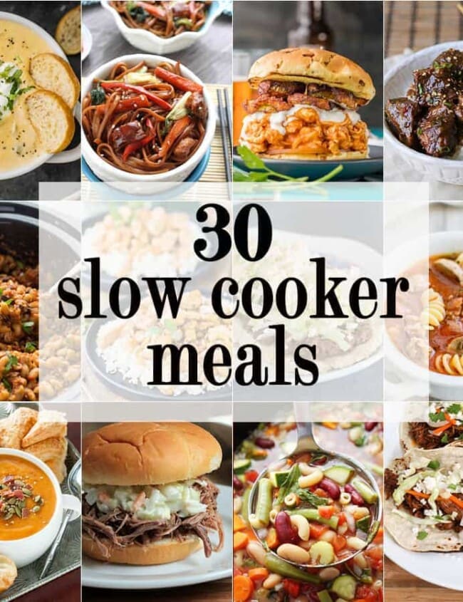 30 Slow Cooker Meals