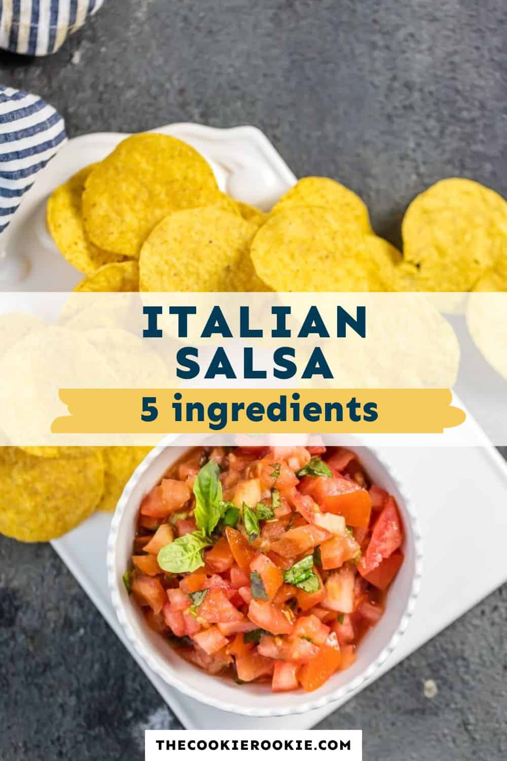 Italian salsa pin image