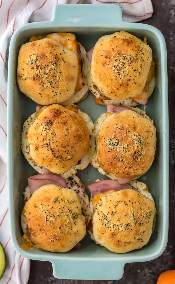 ultimate baked breakfast sliders