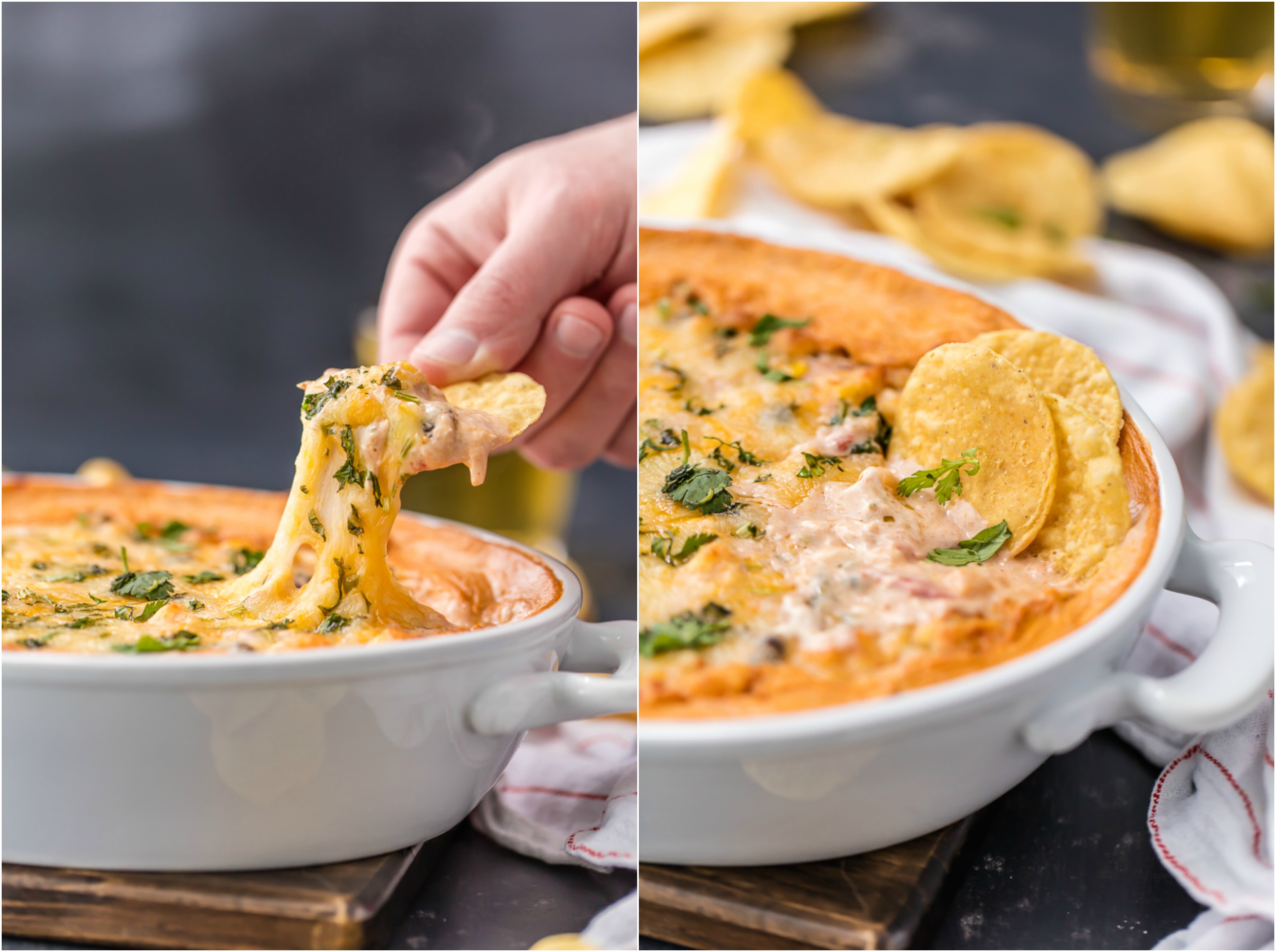 Spicy Cheesy Chicken Enchiladas Dip The Cookie Rookie®