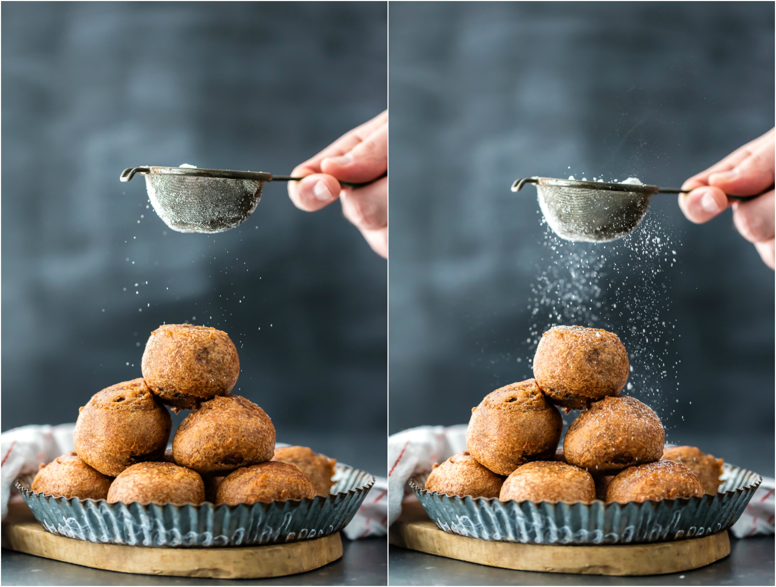 FRIED BROWNIE TRUFFLE BITES! Don't let your leftover brownies go to waste! Make fried brownie bites! Tastes like melted brownie batter. AMAZING dessert for any occasion!