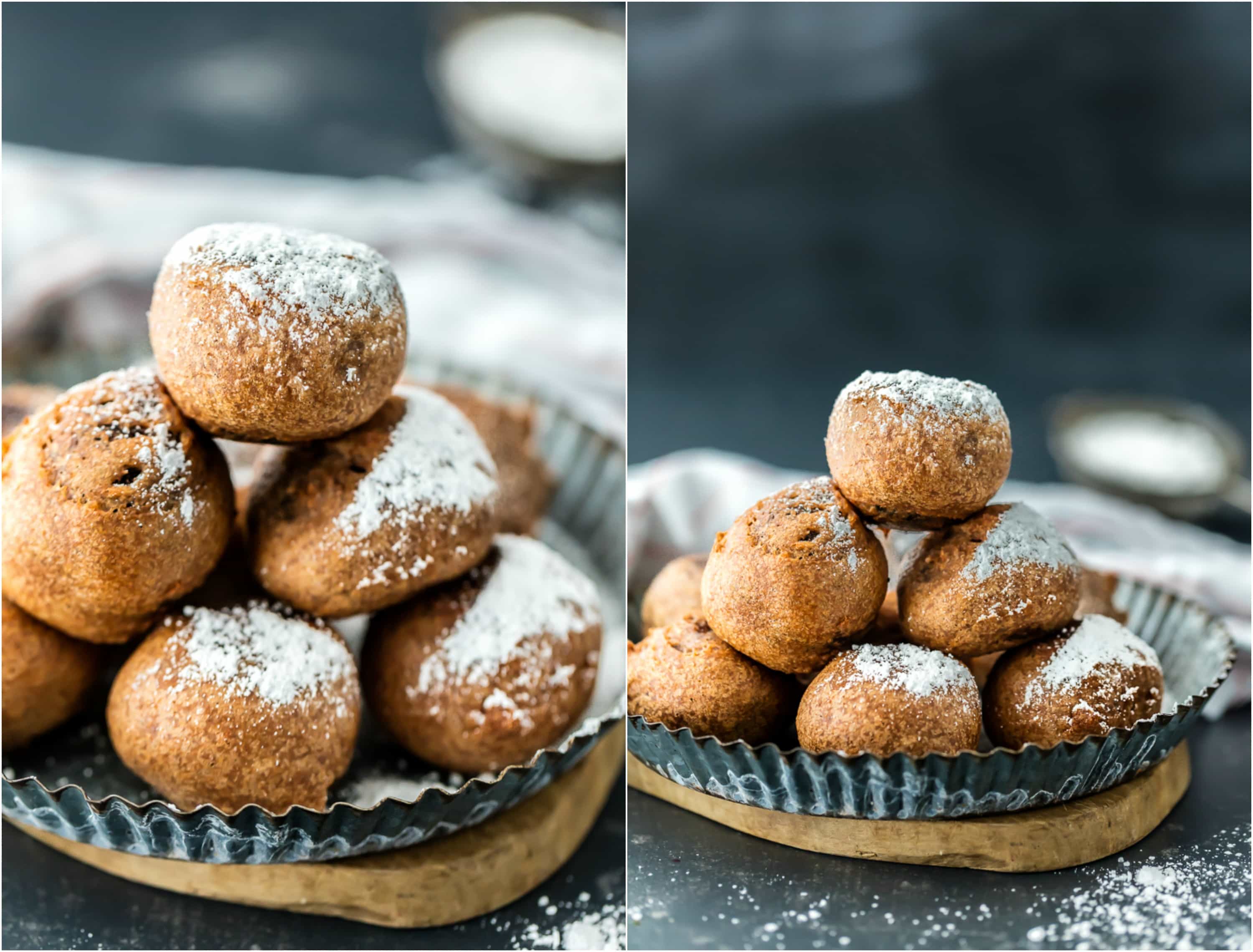 Fried Brownie Truffle Bites