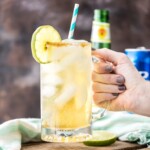 Ginger Beer Fizz is a refreshing and easy cocktail recipe perfect for any occasion. My husband loves this drink! ONLY THREE INGREDIENTS!