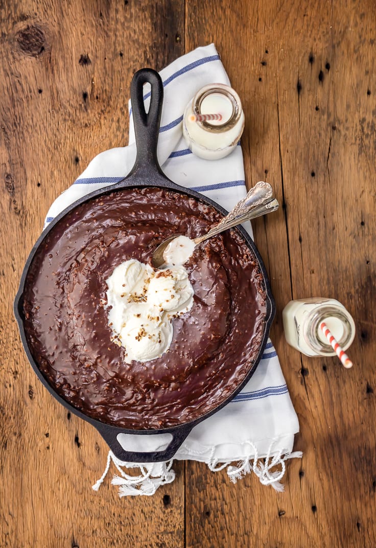 Gooey Texas Chocolate Sheet Cake Skillet  Easy Chocolate Cake  Recipe - 64
