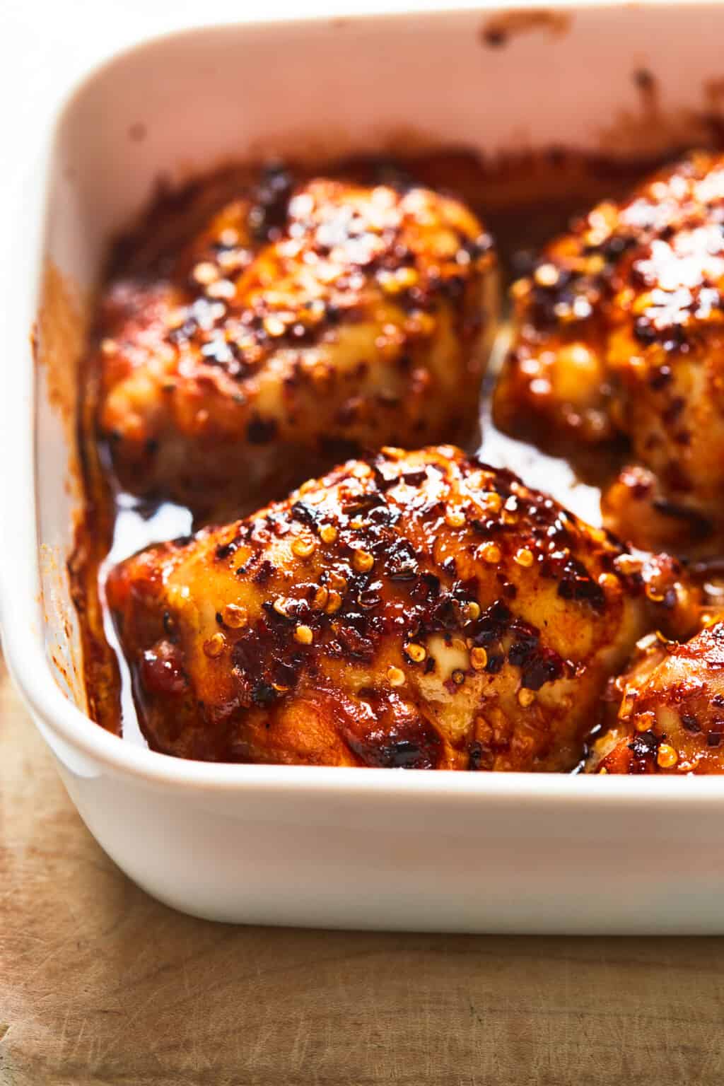 Honey Garlic Chicken Thighs Recipe The Cookie Rookie®
