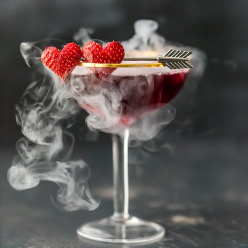 マーメイドスターカクテルパールLOVE Love Potion #9 Martini (Triple Berry Pomegranate Martini) Recipe