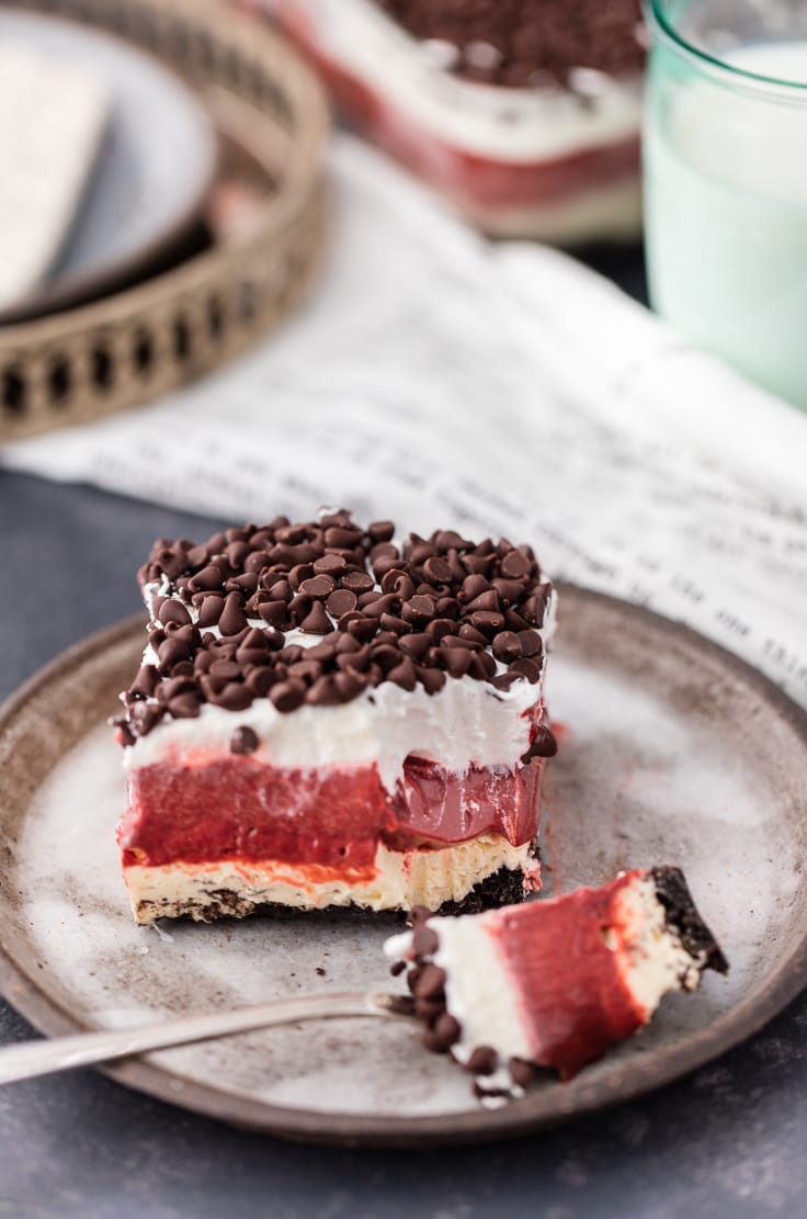 Red Velvet Cheesecake Dessert Lasagna Recipe - 59