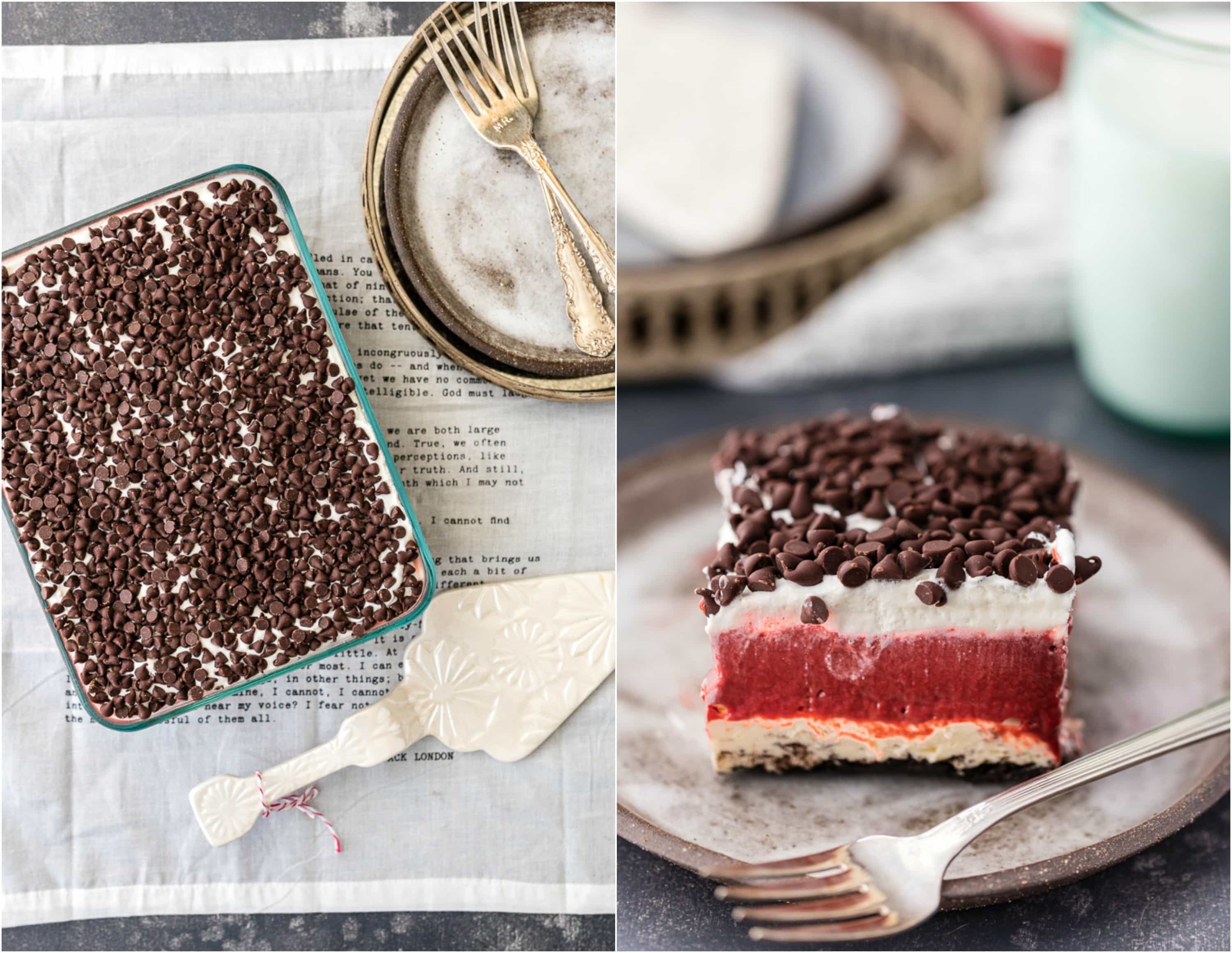 Red Velvet Cheesecake Dessert Lasagna Recipe - 27