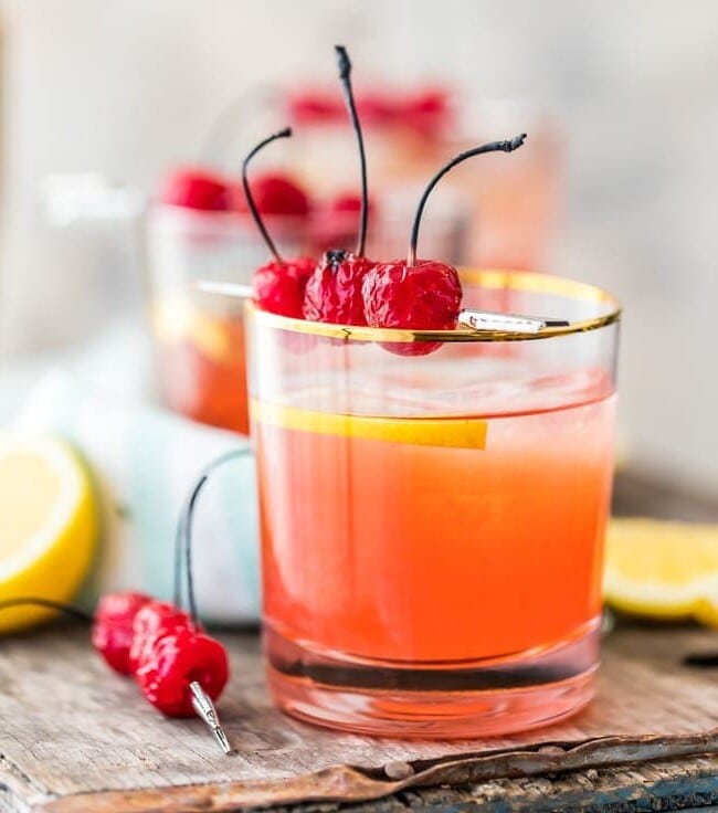 whiskey sour in a glass