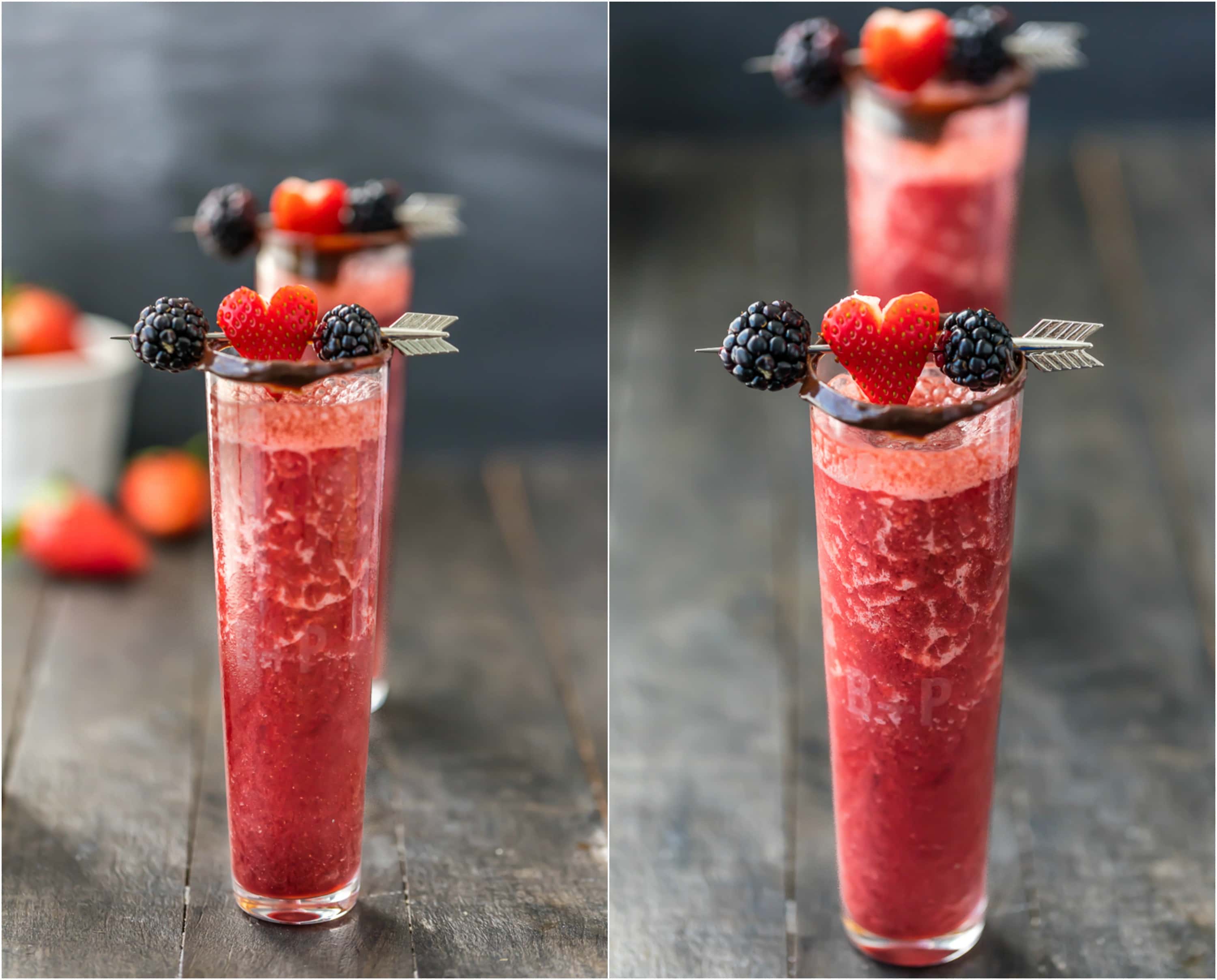 Chocolate Covered Strawberry Wine Smoothie The Cookie Rookie