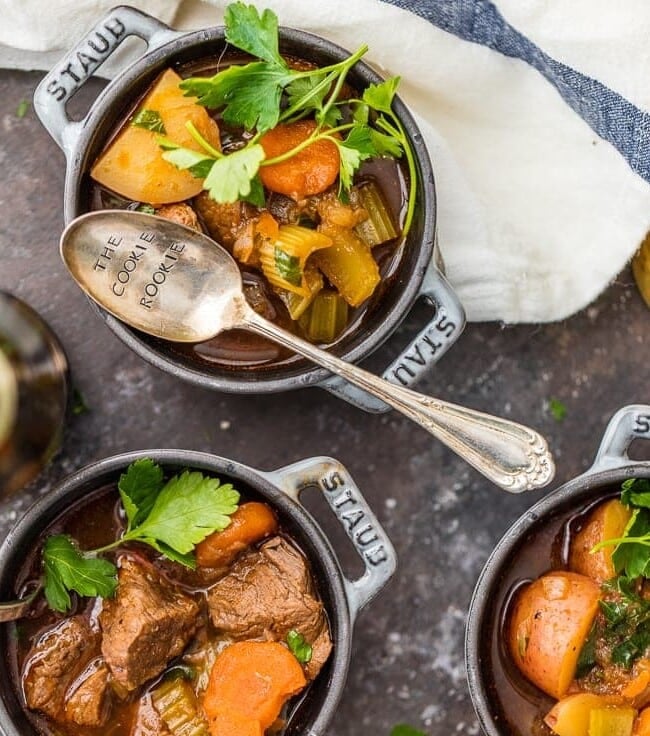 Guinness Beef Stew is a favorite Irish beef stew recipe in our house. We make this slow cooker beef stew for St. Patrick's Day every year, and we just can't get enough! It's the best Guinness stew and so easy to make!