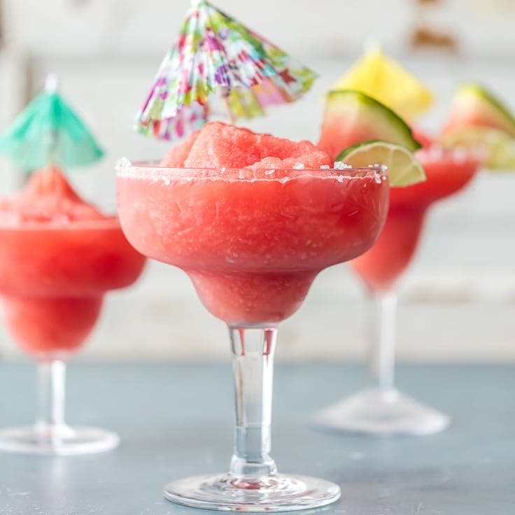 Frozen Watermelon Margarita Recipe