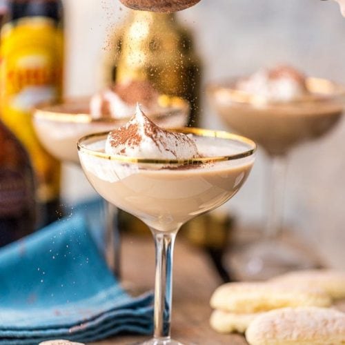 Tiramisu Martini Dessert Cocktail Recipe The Cookie Rookie