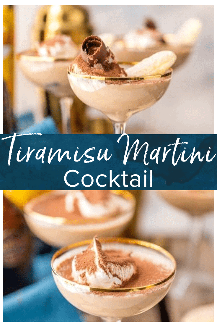 Tiramisu Martini Dessert Cocktail Recipe The Cookie Rookie