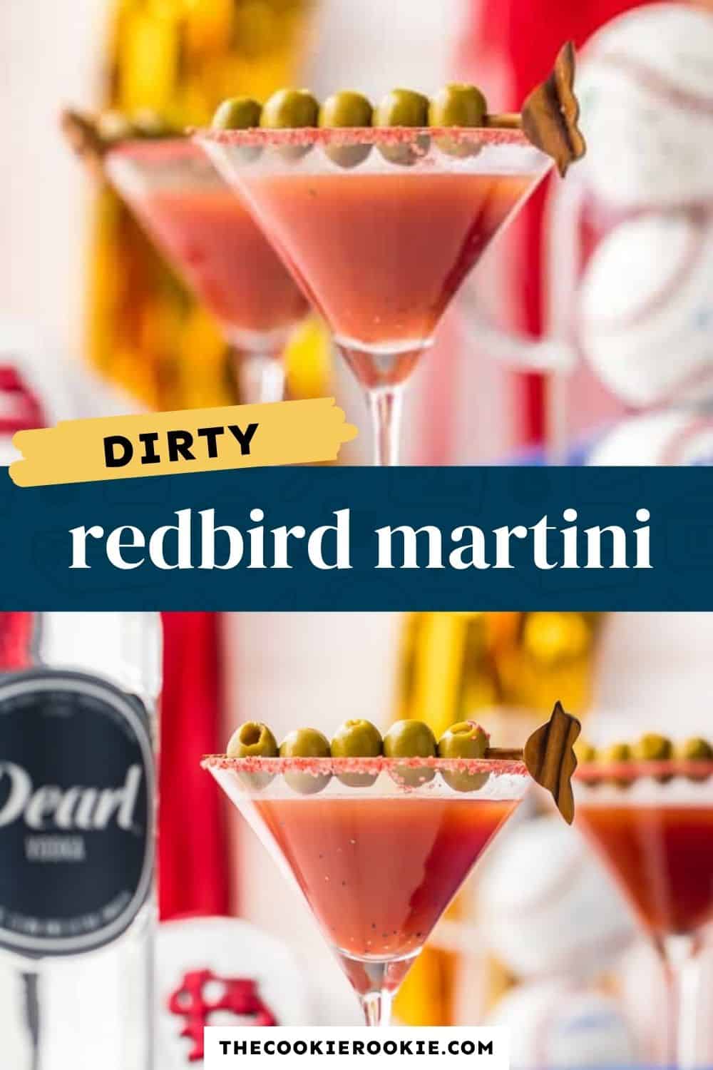 Dirty Redbird Martini pin image