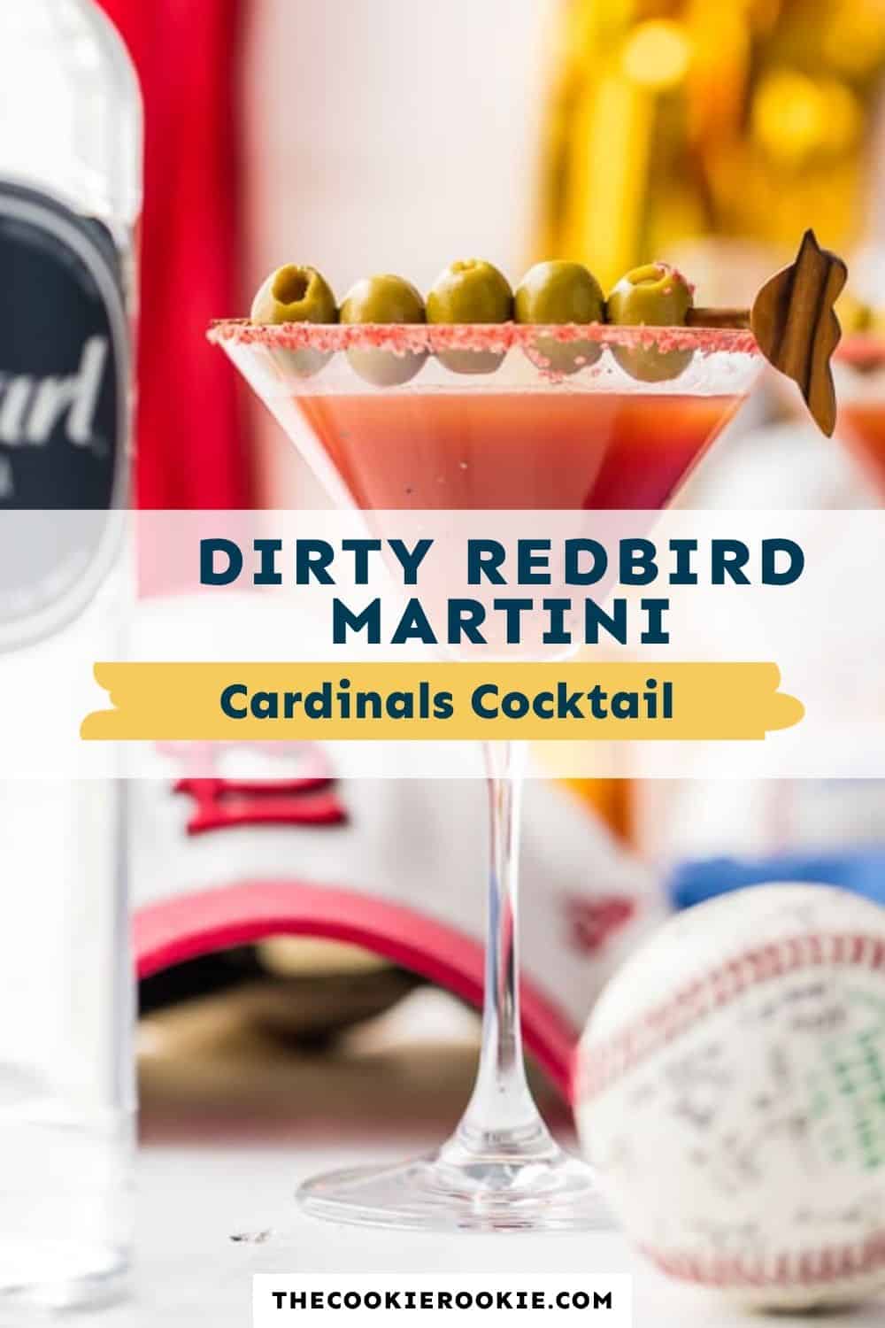 Dirty Redbird Martini pin image