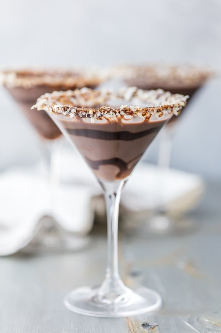 German Chocolate Cake Martini