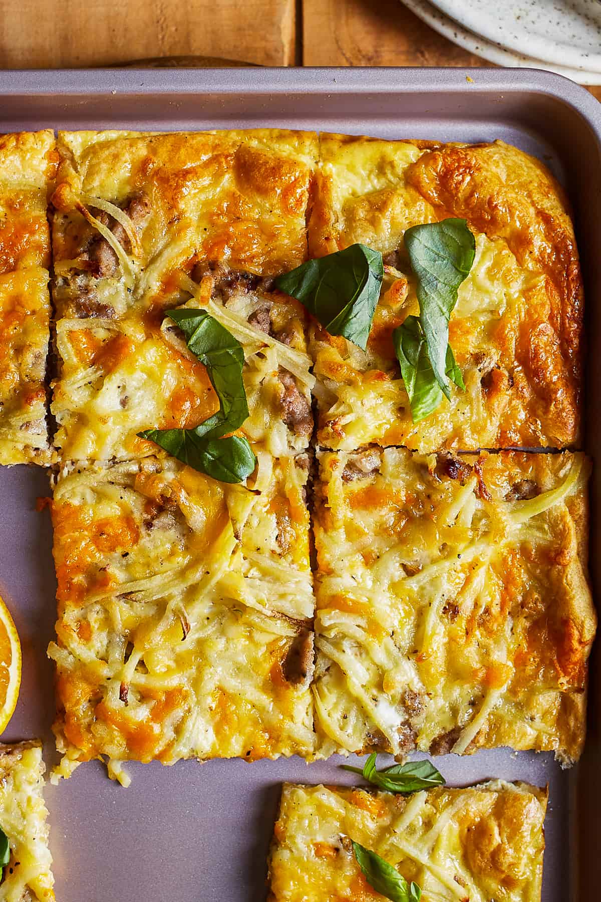 Breakfast Pizza Recipe - The Cookie Rookie®