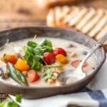 Thai Coconut Chicken Soup | The Cookie Rookie