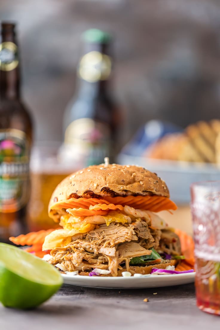 Ginger Pulled Pork {The Cookie Rookie}