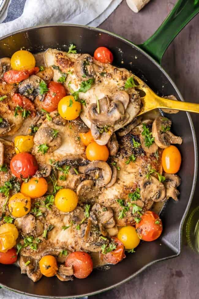 Chicken Marsala Recipe {GLUTEN FREE} The Cookie Rookie®