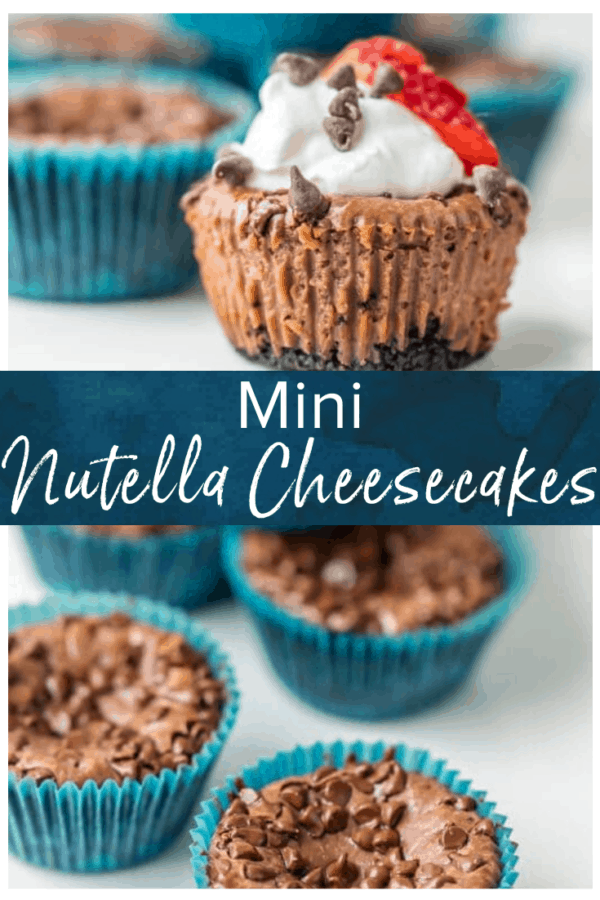 nutella cheesecake bites pinterest photo