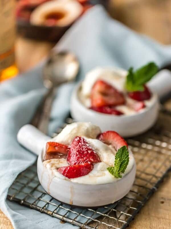 Strawberries Foster | The Cookie Rookie