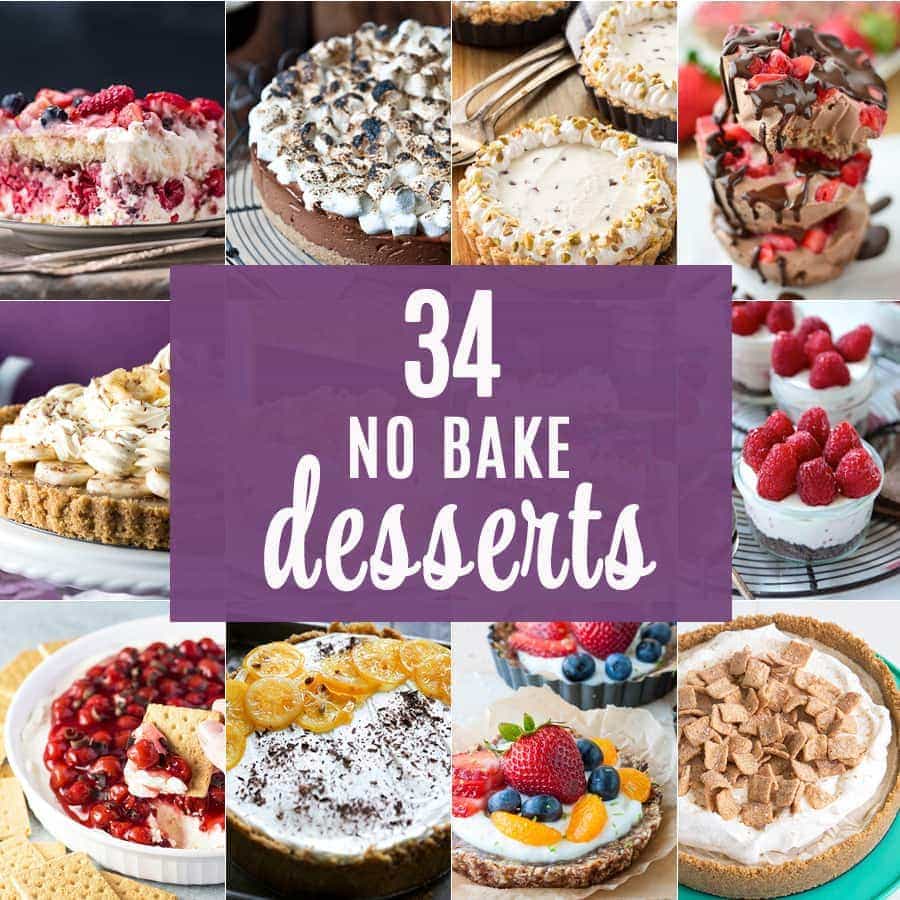 easy no bake dessert recipes