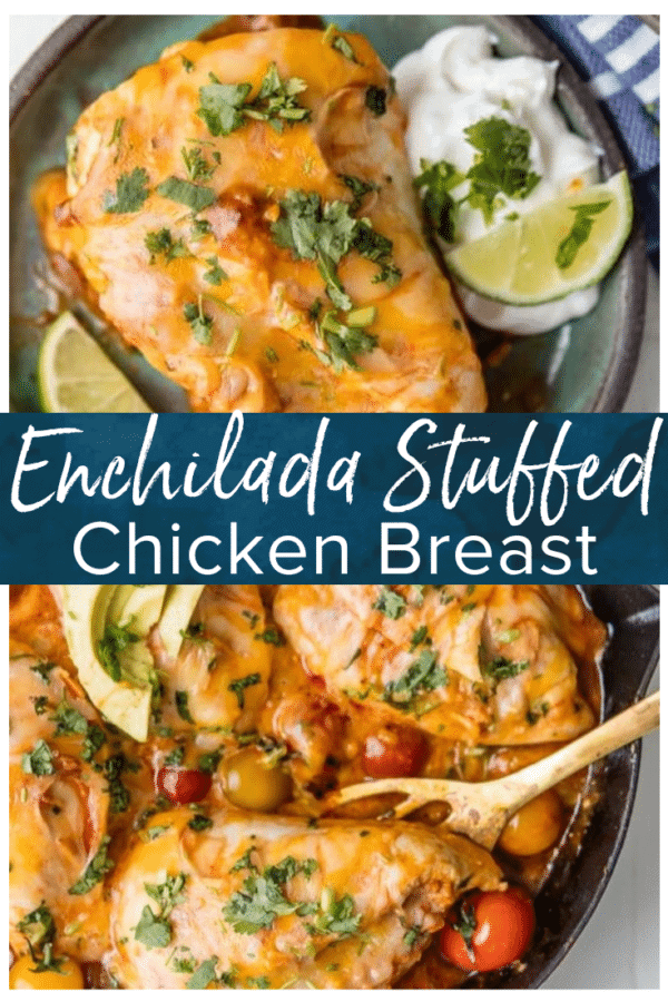 enchilada stuffed chicken breast pinterest pic