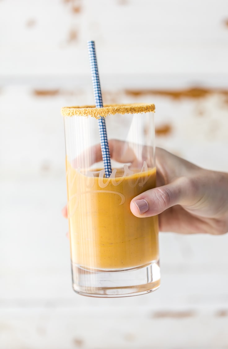 pumpkin smoothie recipe (protein pumpkin pie smoothie)