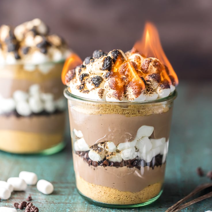 S'more Breakfast Parfaits - The Cookie Rookie