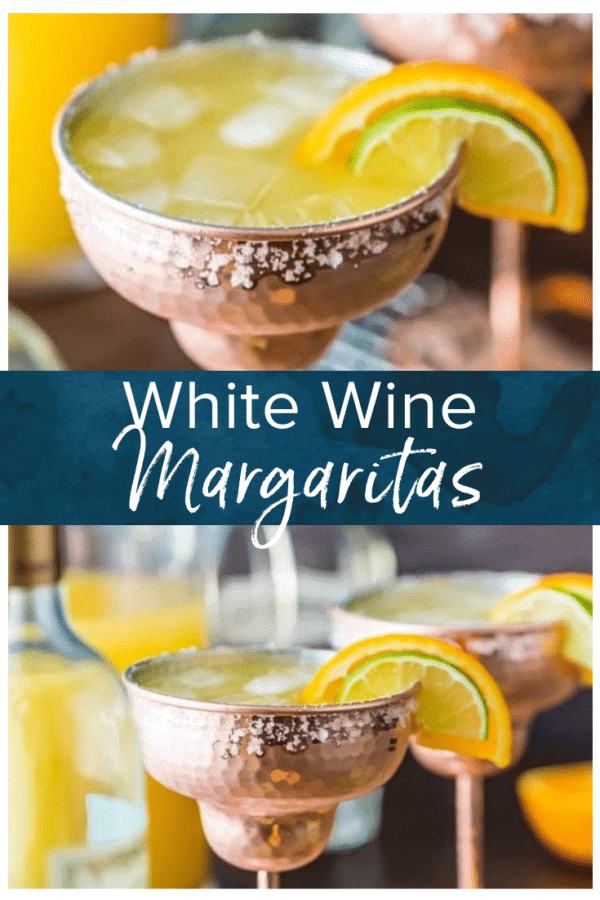 white wine margaritas pinterest collage