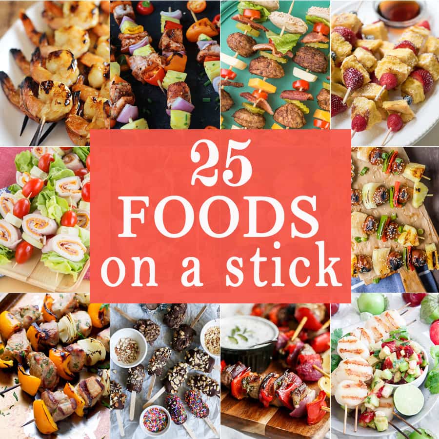 Food on a stick
