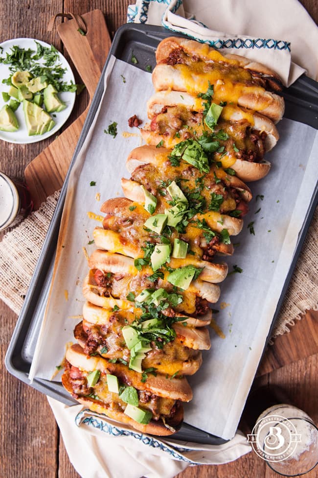 Beer Chili Party Dogs | The Beeroness
