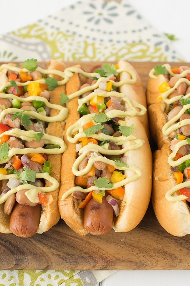 Mexican Style Hot Dogs | Culinary Ginger