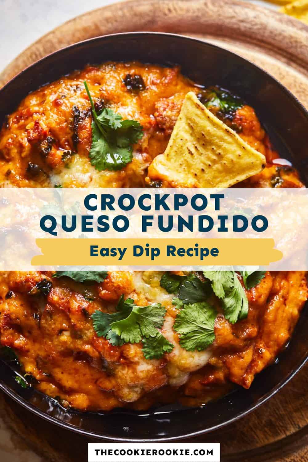 Crockpot Queso Fundido Recipe The Cookie Rookie®