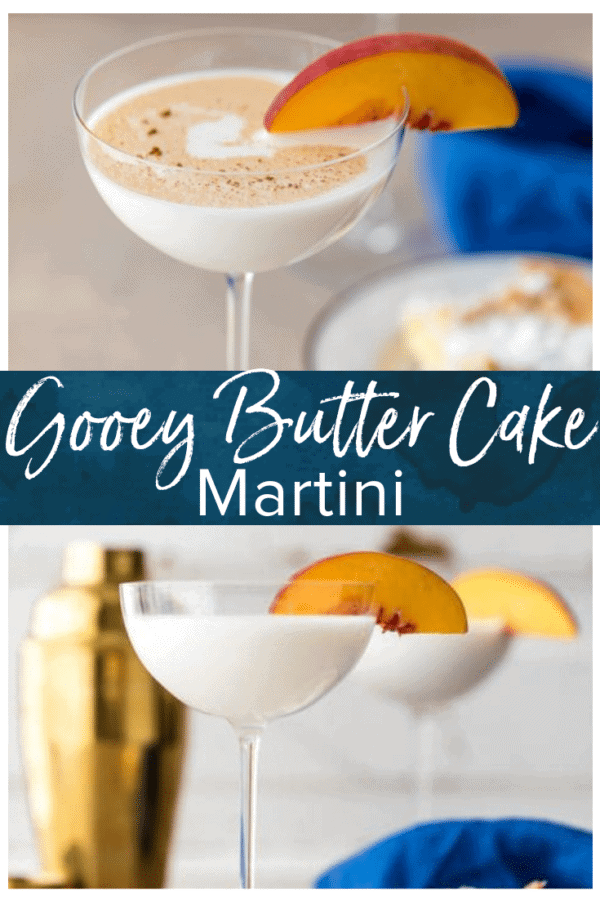 gooey butter cake martini pinterest pic